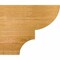 Ekena Millwork Ridgewood Rough Sawn Rafter Tail, Western Red Cedar, 6"W x 10"H x 12"L RFT06X10X12RID00RWR - alternate 3